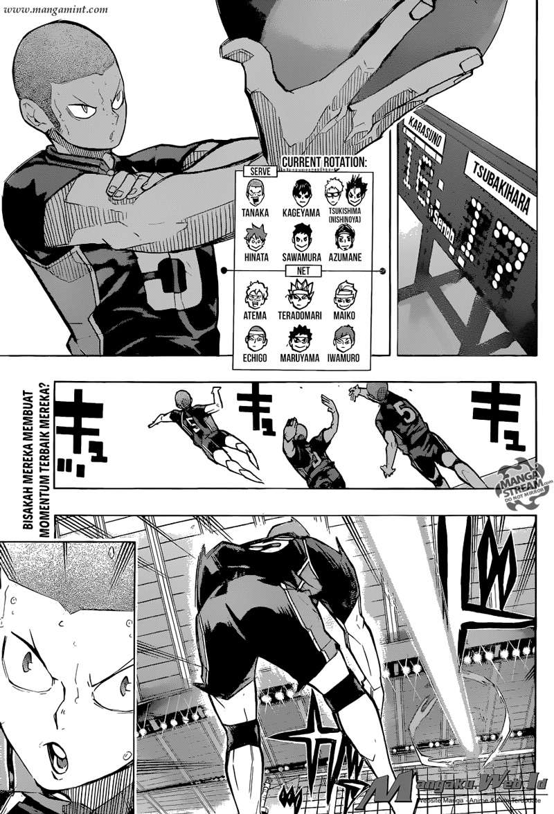 Manga Haikyuu!! Chapter 241 gambar 2