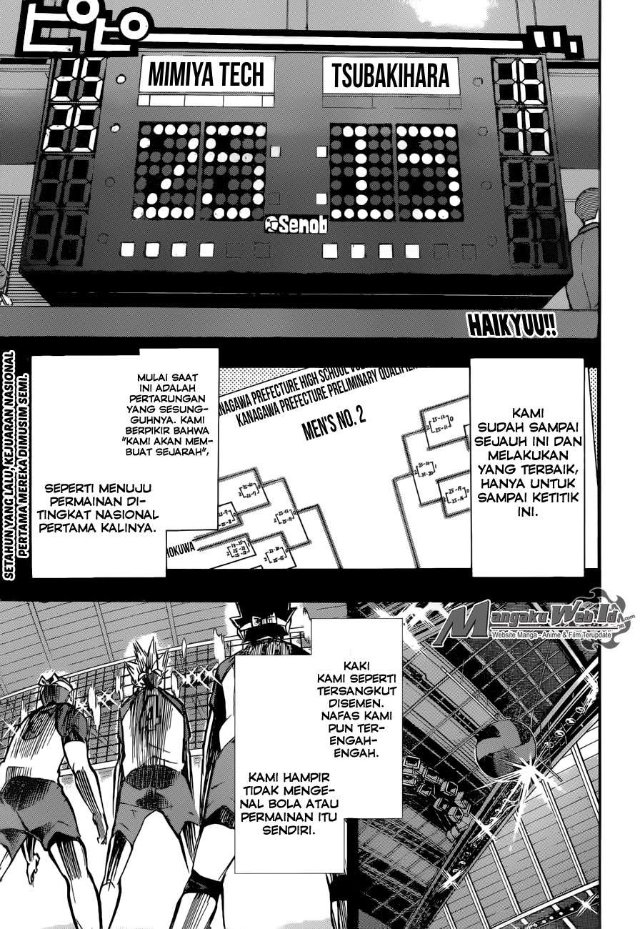 Manga Haikyuu!! Chapter 236 gambar 2
