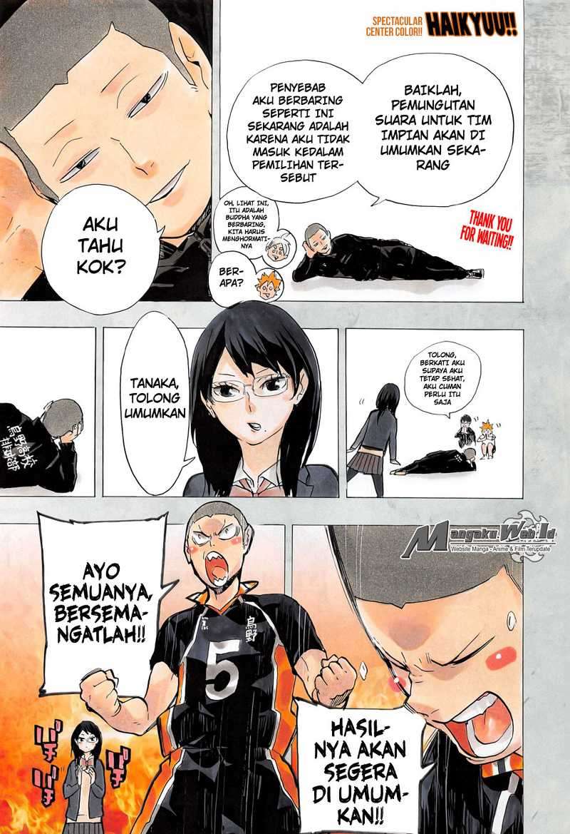 Manga Haikyuu!! Chapter 213 gambar 2