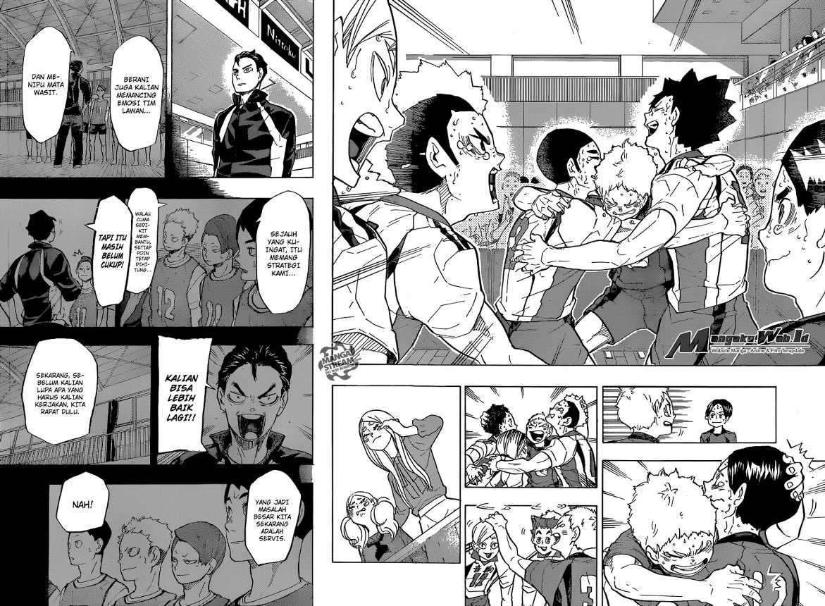 Manga Haikyuu!! Chapter 206 gambar 2