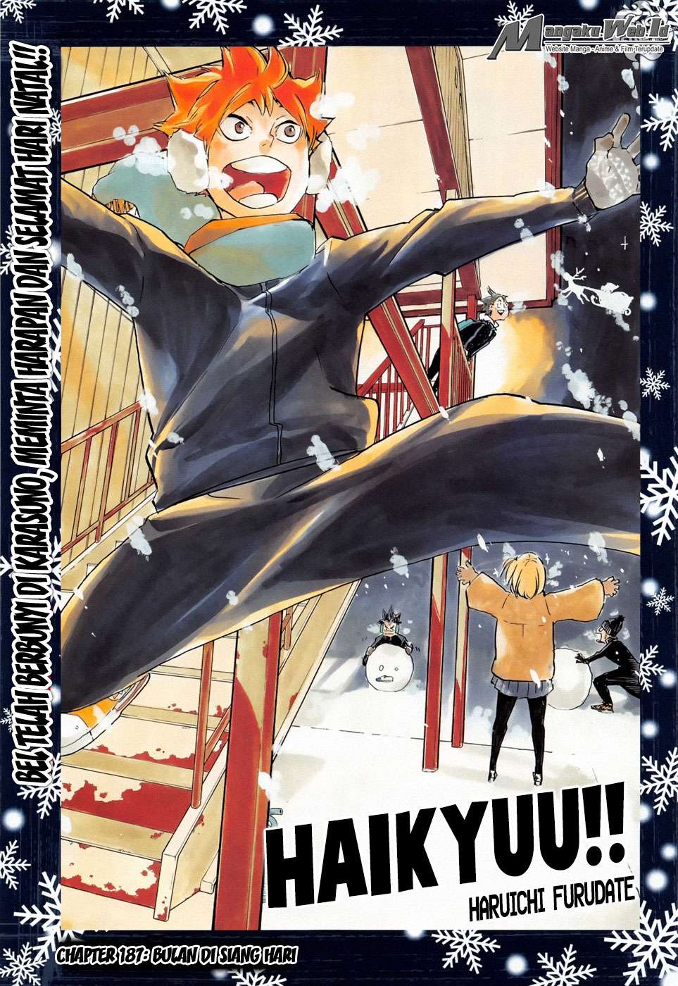 Manga Haikyuu!! Chapter 187 gambar 2