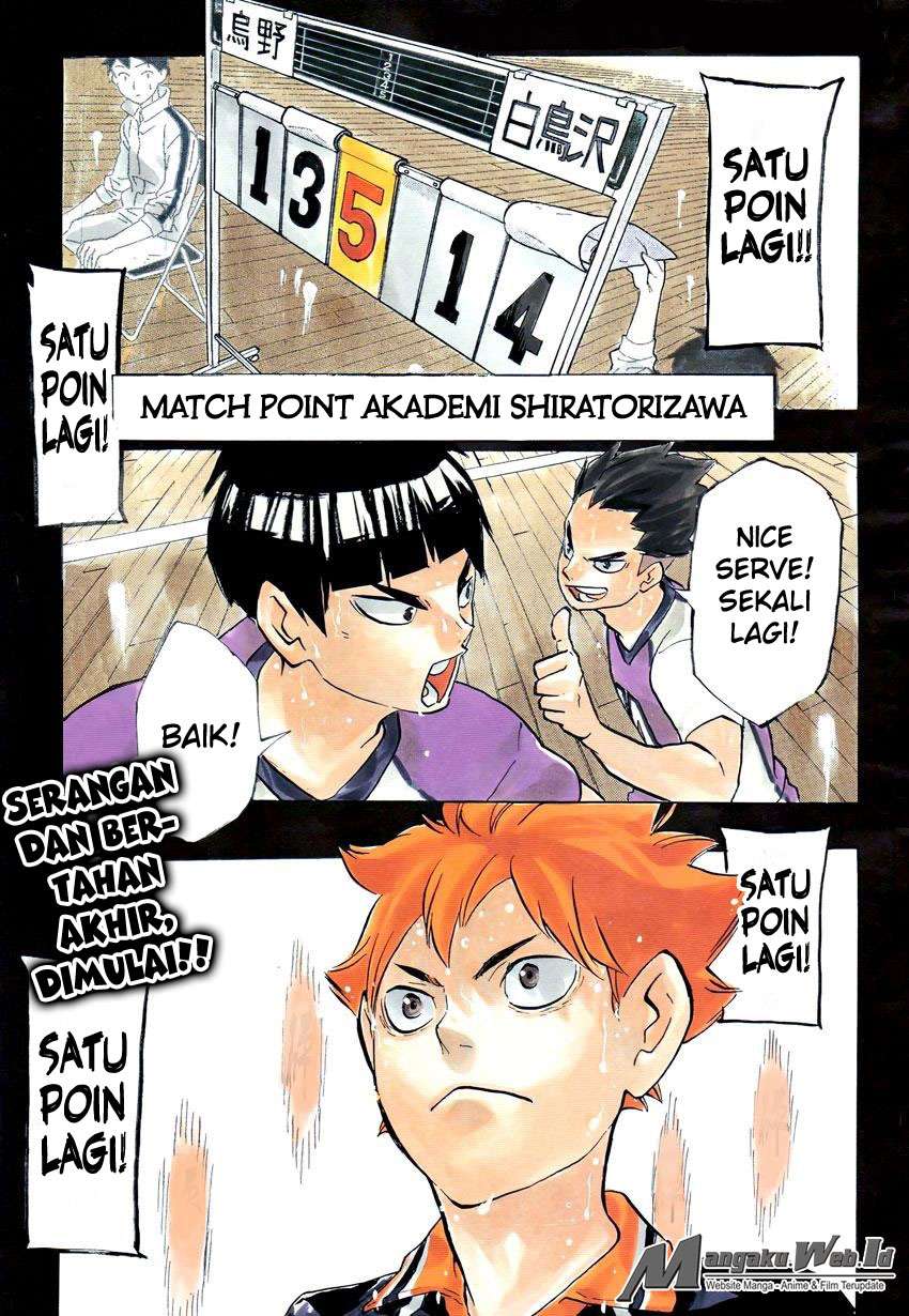 Manga Haikyuu!! Chapter 183 gambar 2