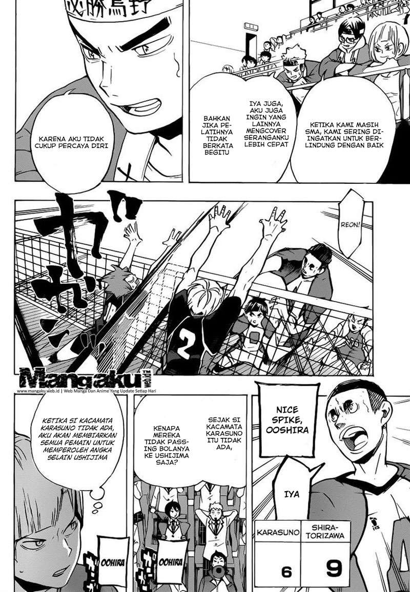 Manga Haikyuu!! Chapter 180 gambar 2