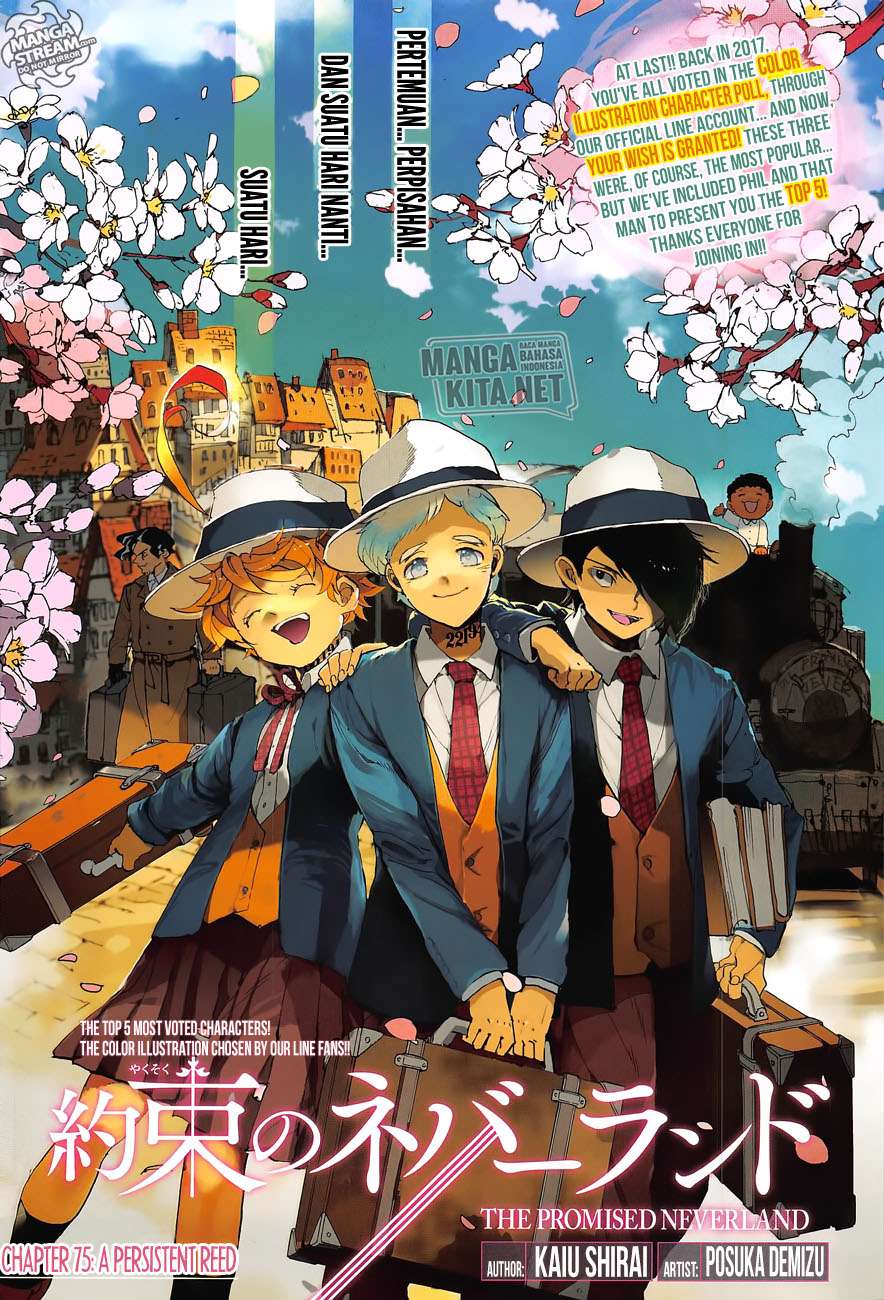 Manga The Promised Neverland Chapter 75 gambar 2