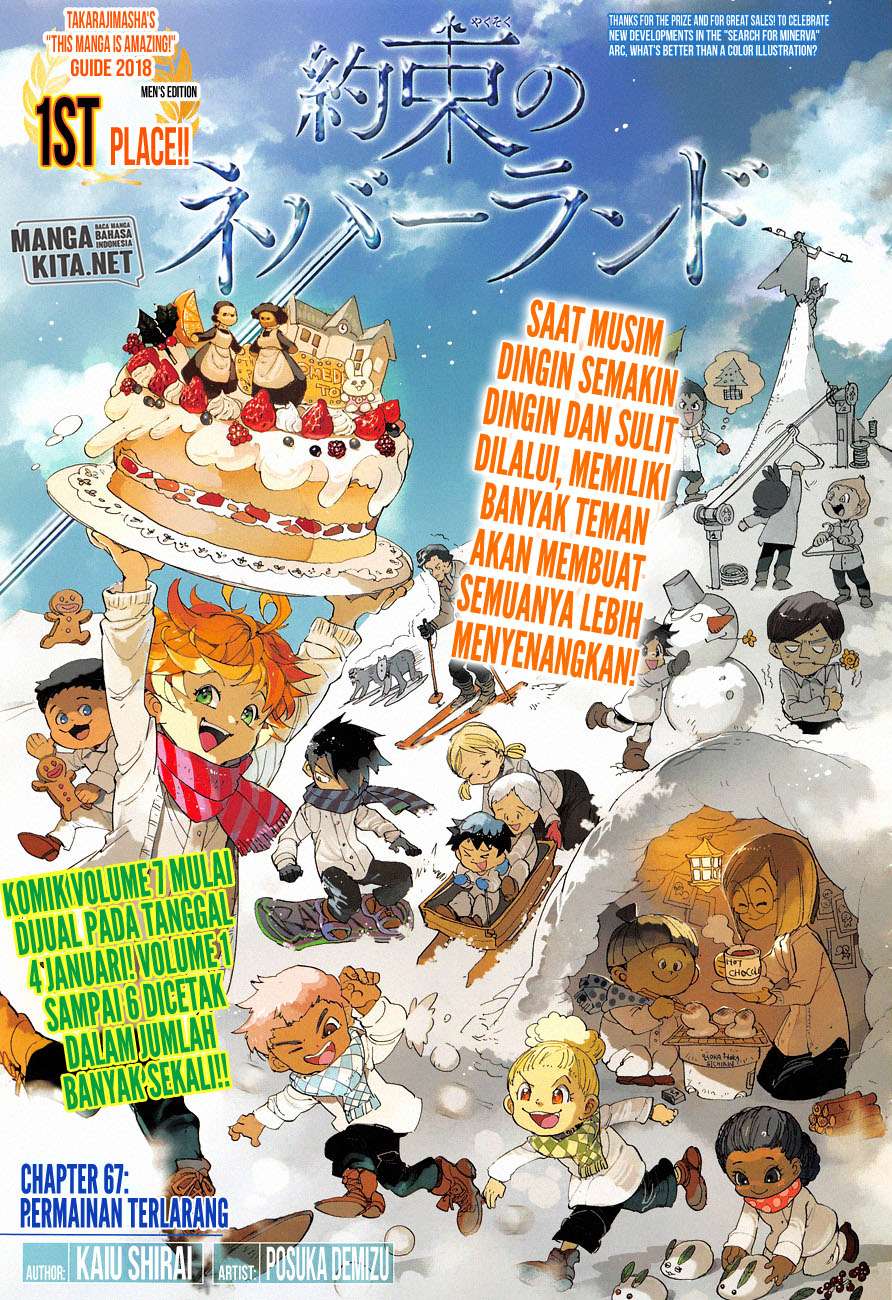 Manga The Promised Neverland Chapter 67 gambar 2