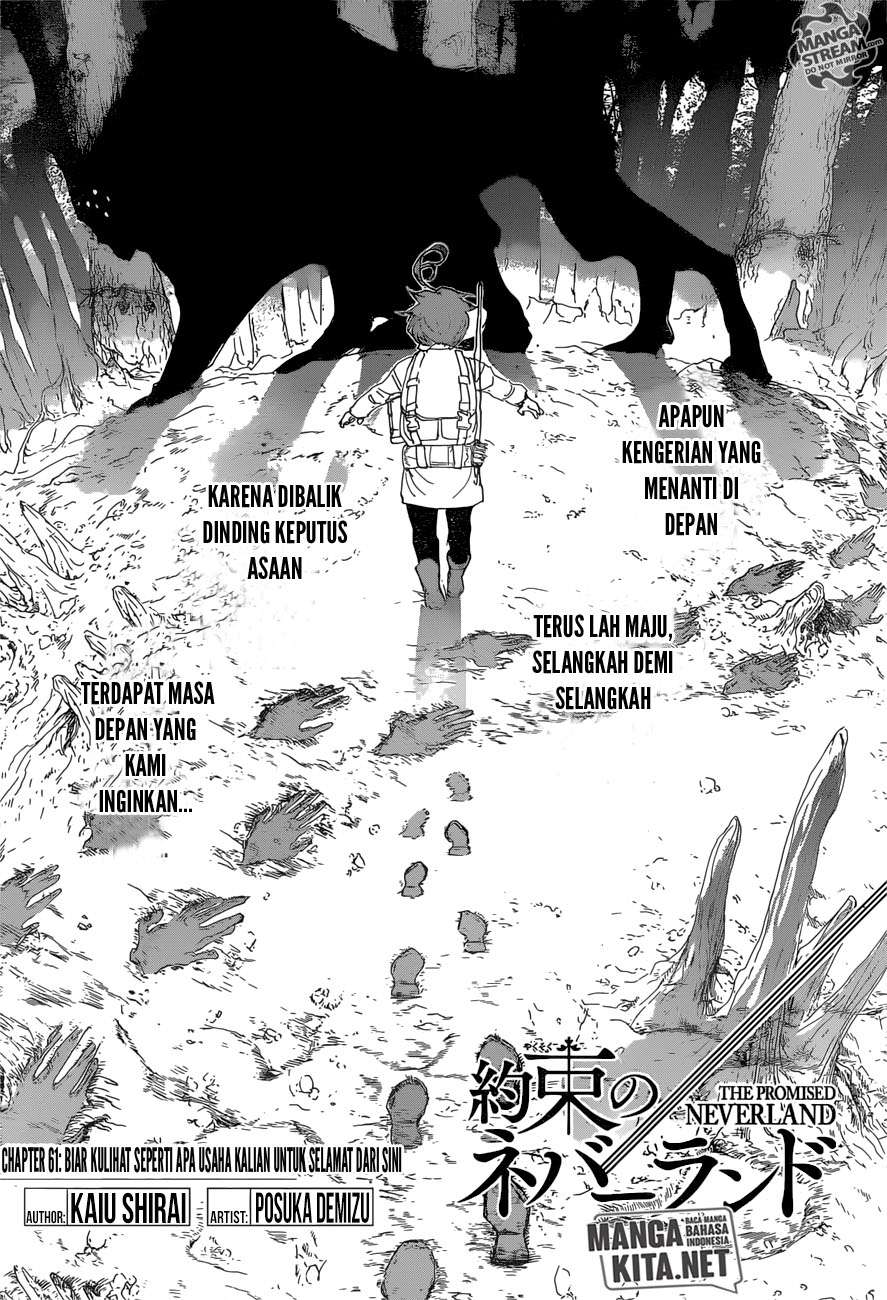 Manga The Promised Neverland Chapter 61 gambar 2
