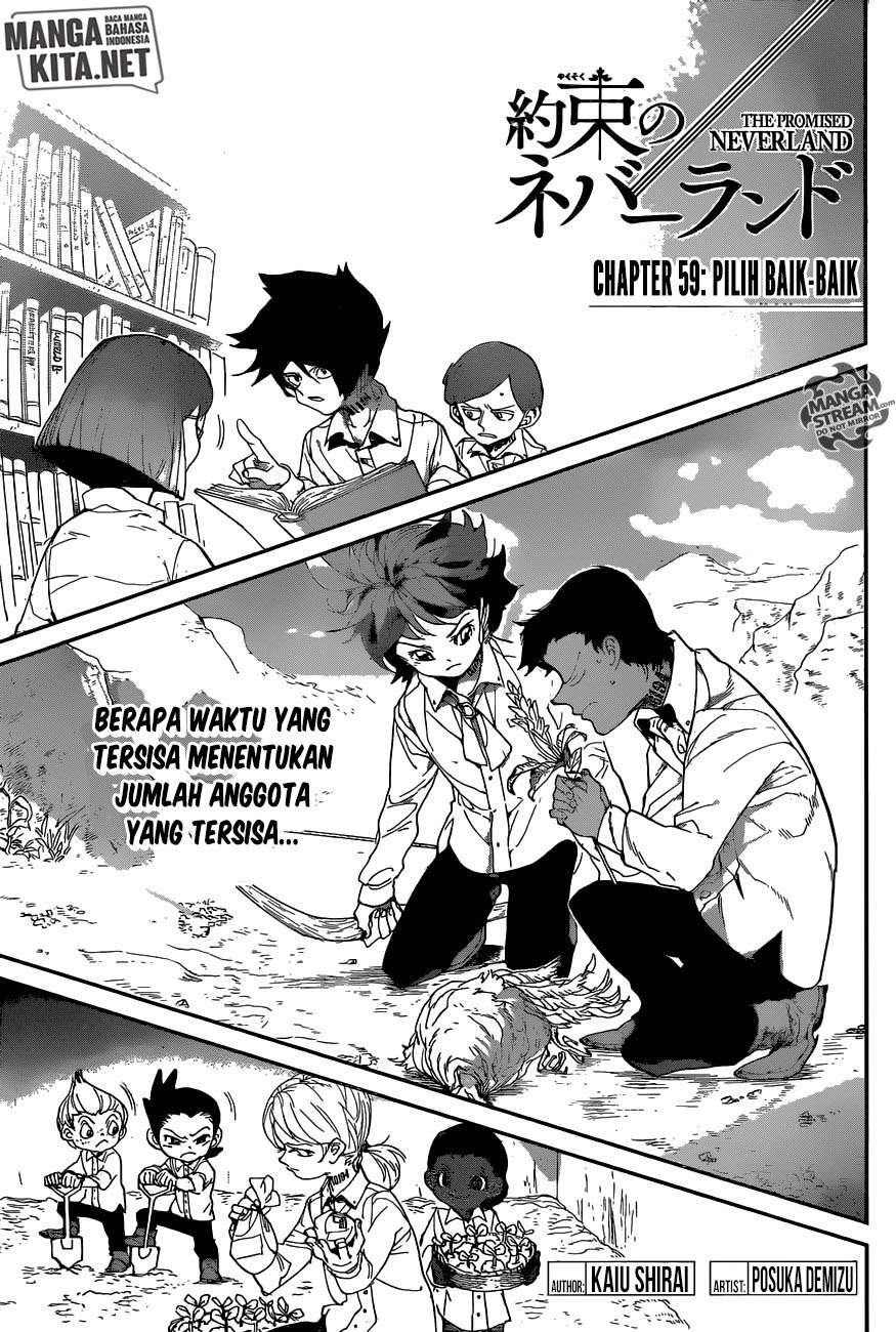 Manga The Promised Neverland Chapter 59 gambar 2