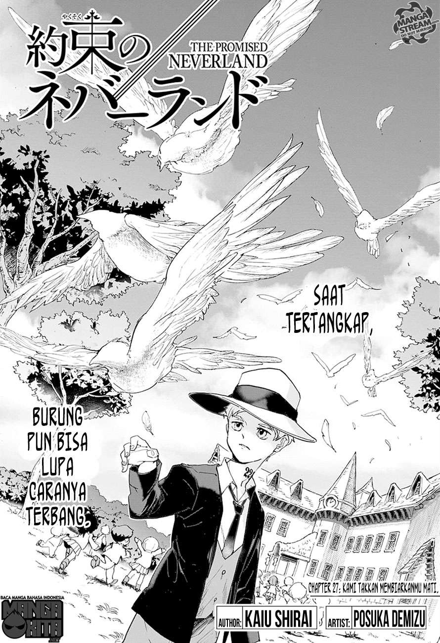 Manga The Promised Neverland Chapter 27 gambar 2