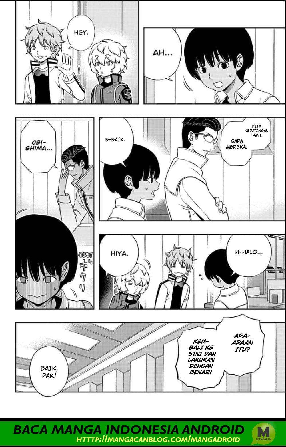 Manga World Trigger Chapter 181 gambar 2