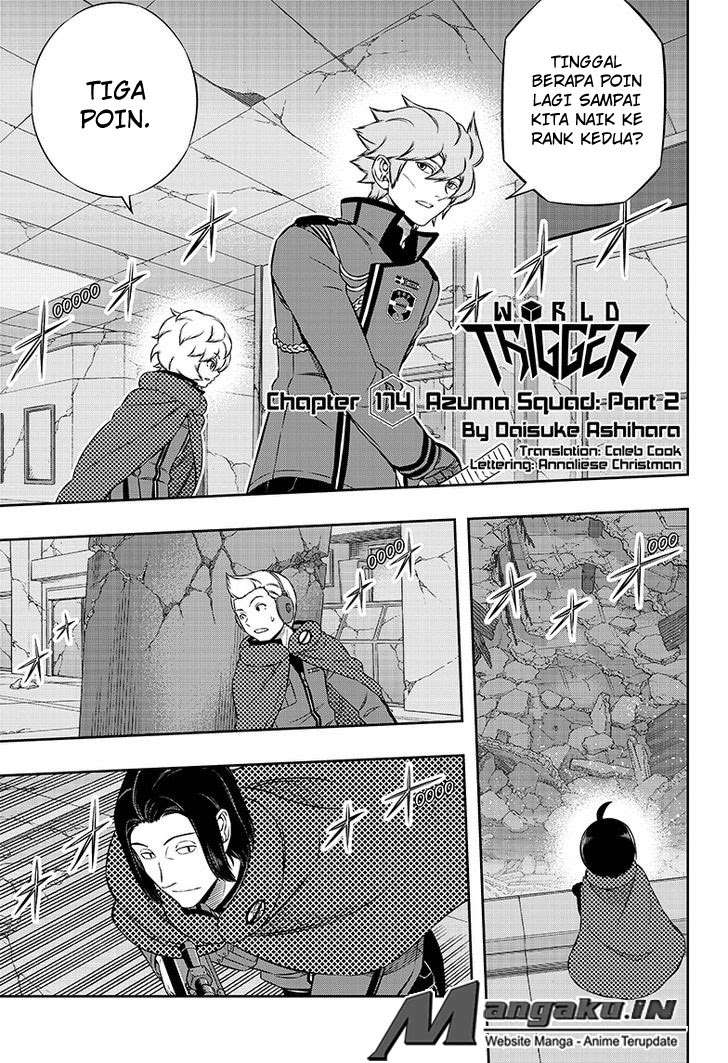 Manga World Trigger Chapter 174 gambar 2