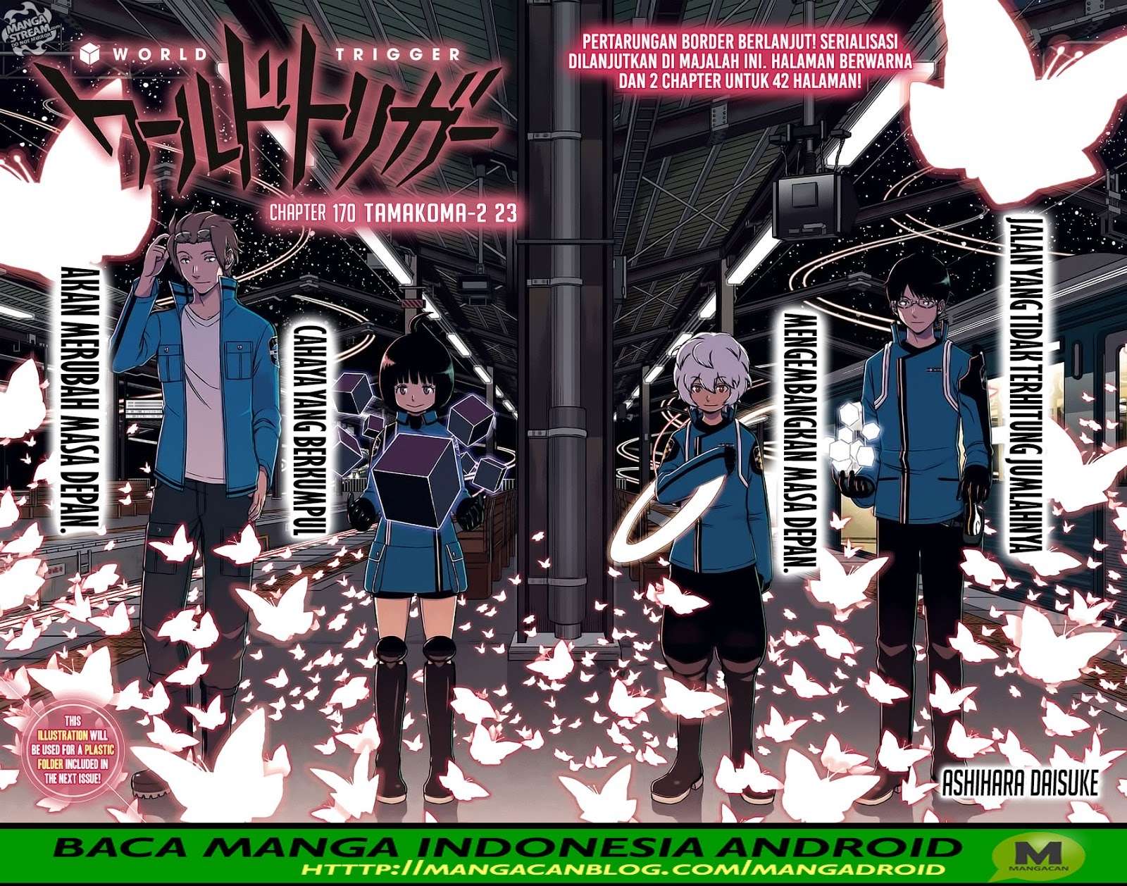 Manga World Trigger Chapter 170 gambar 2