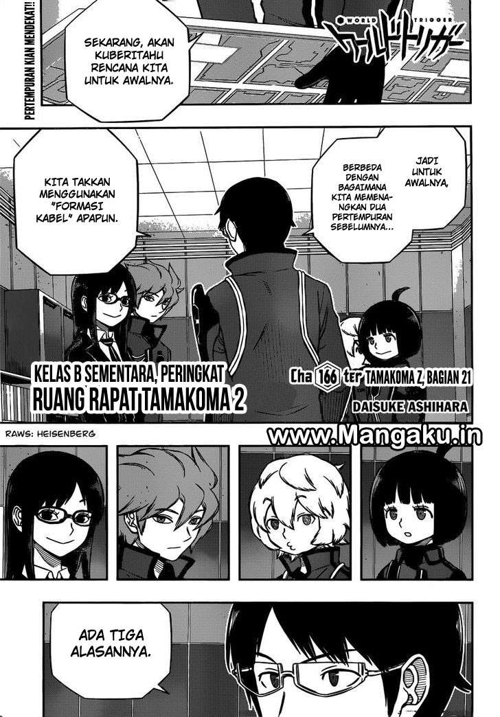 Manga World Trigger Chapter 166 gambar 2