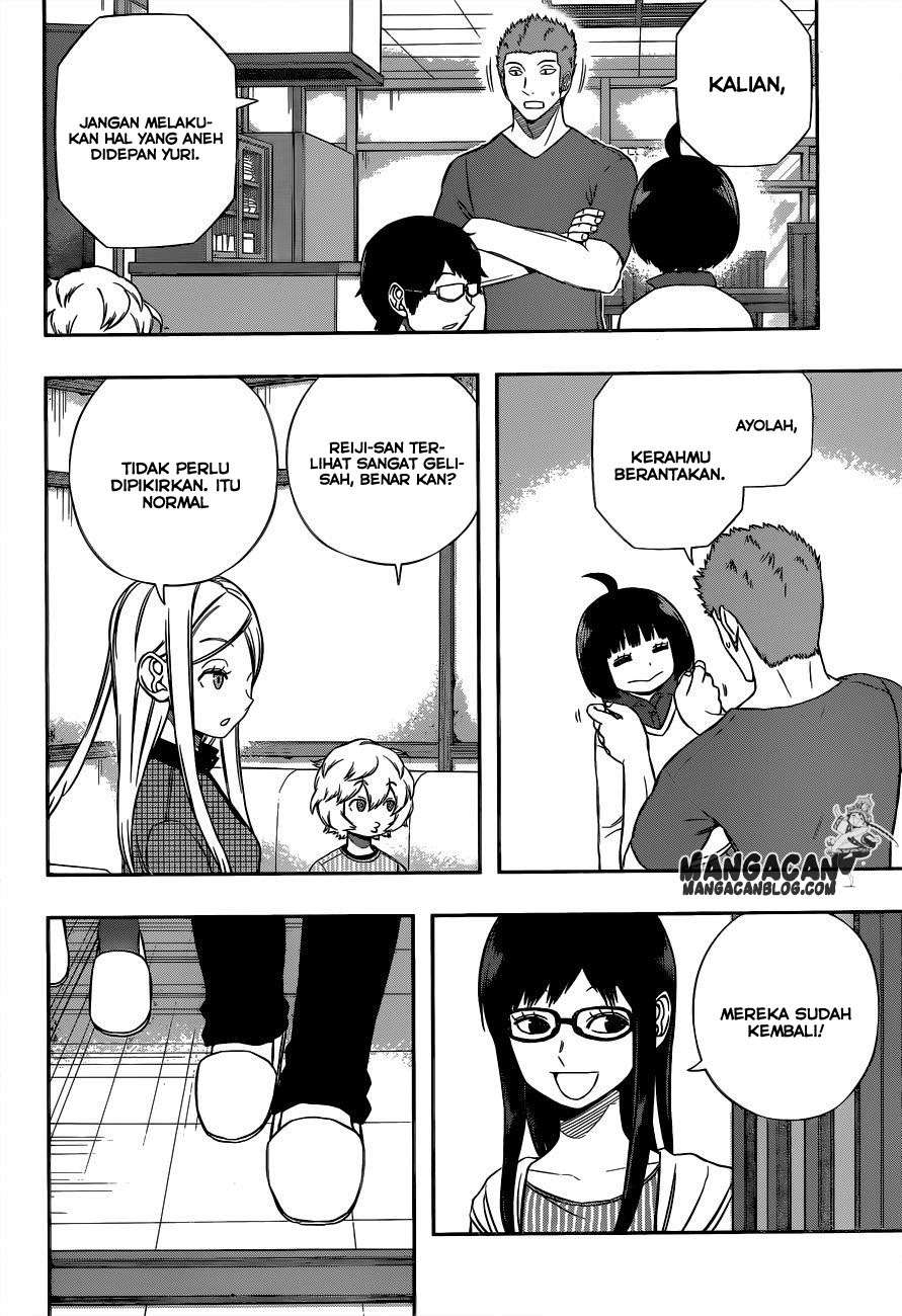 Manga World Trigger Chapter 161 gambar 2