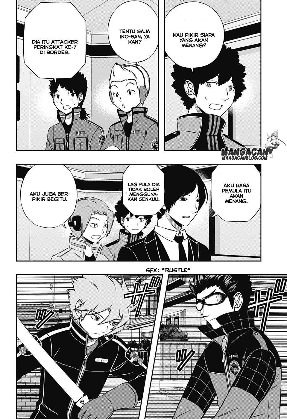Manga World Trigger Chapter 160 gambar 2