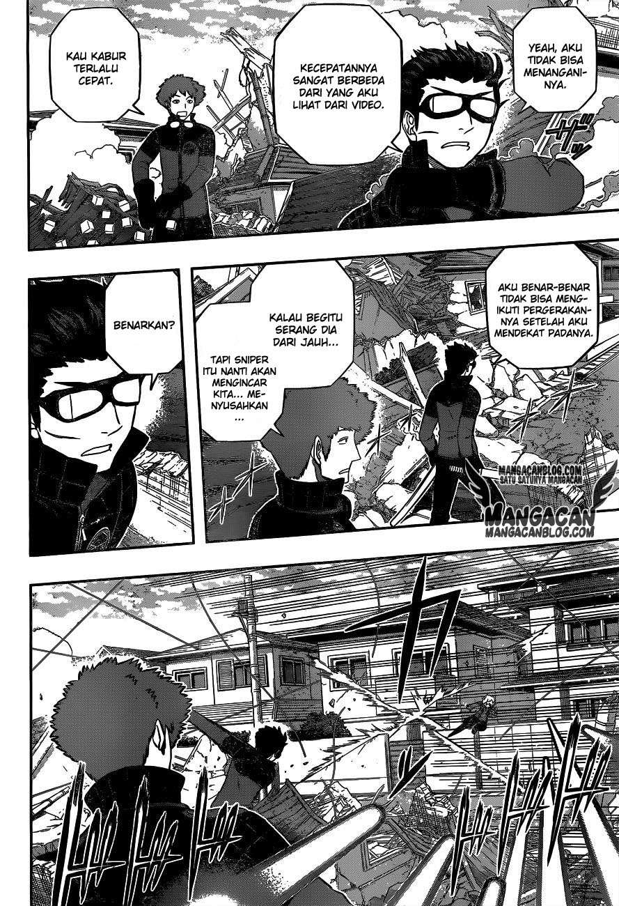 Manga World Trigger Chapter 157 gambar 2
