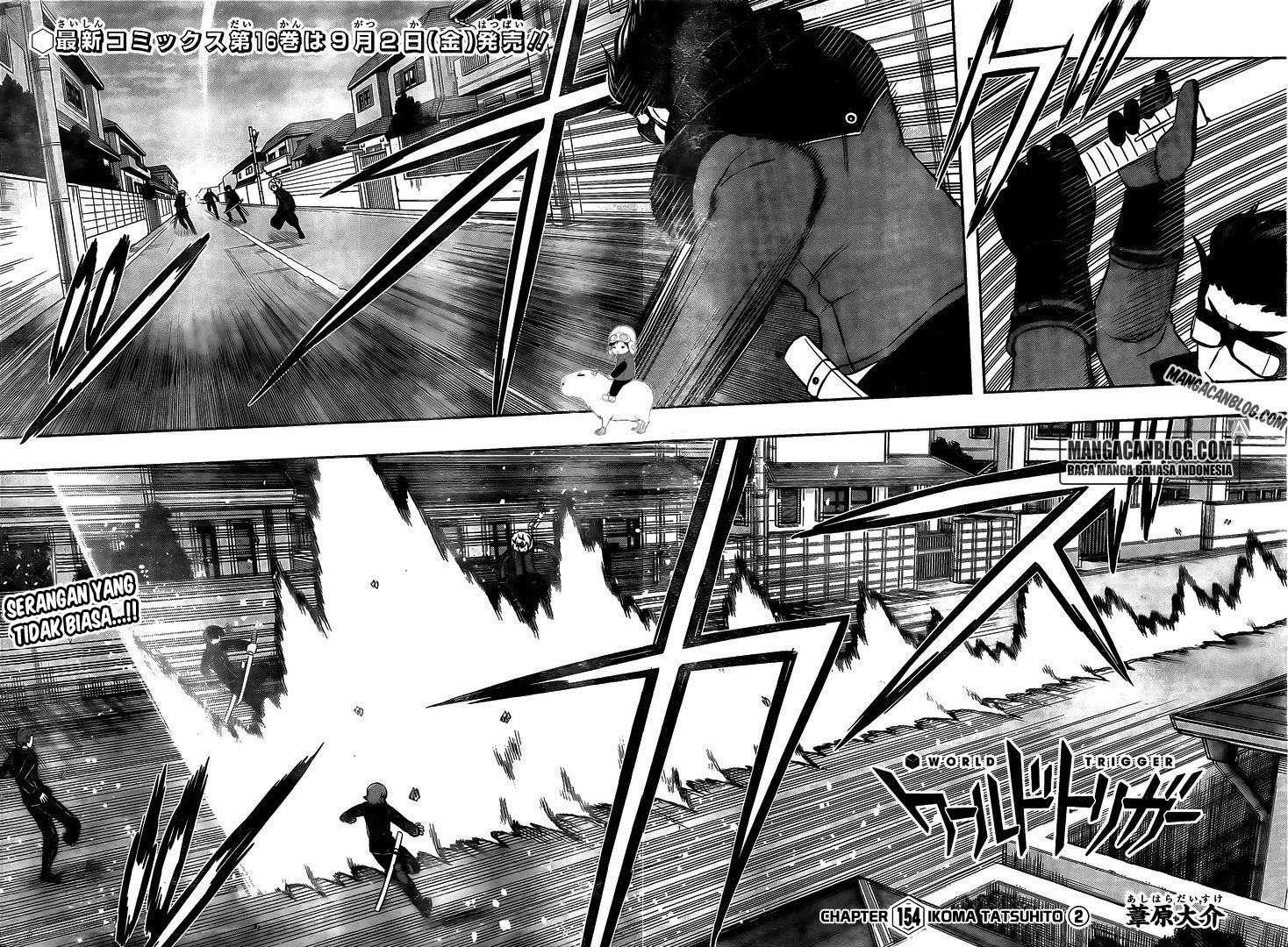 Manga World Trigger Chapter 154 gambar 2