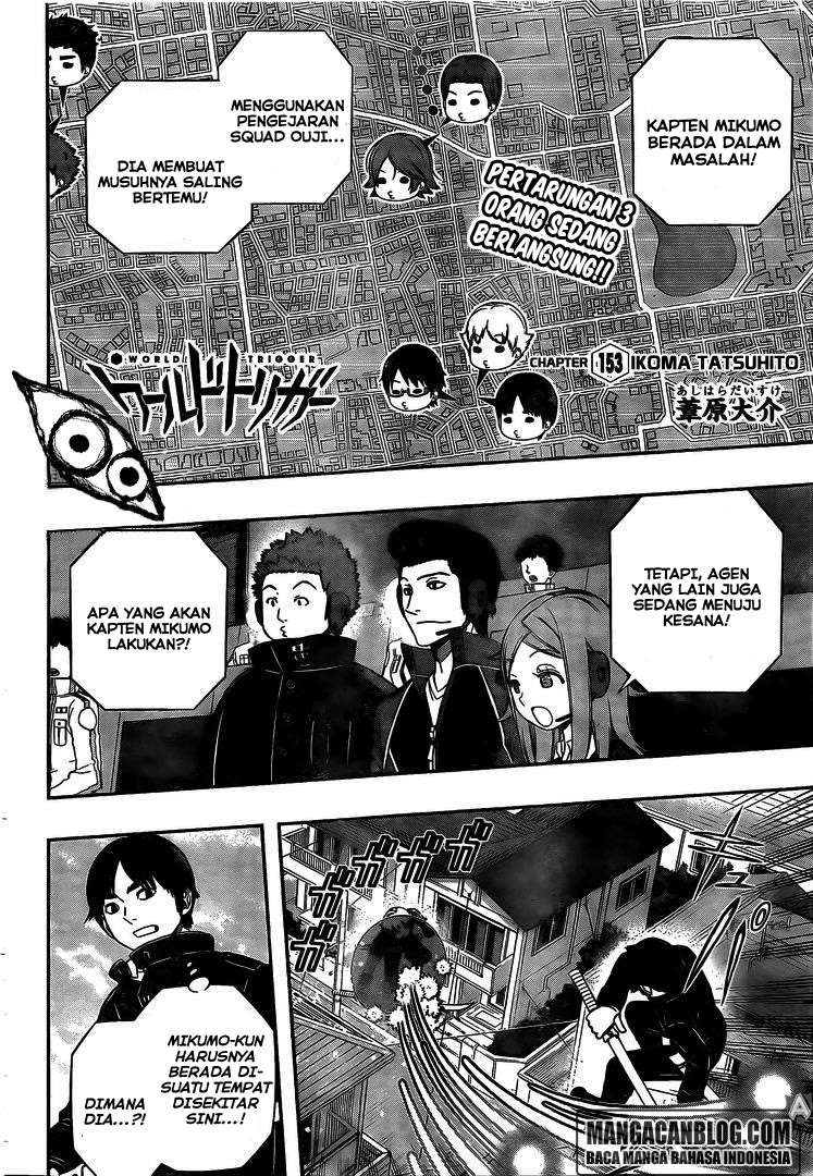 Manga World Trigger Chapter 153 gambar 2