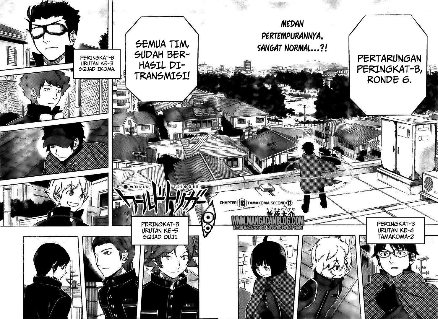 Manga World Trigger Chapter 152 gambar 2