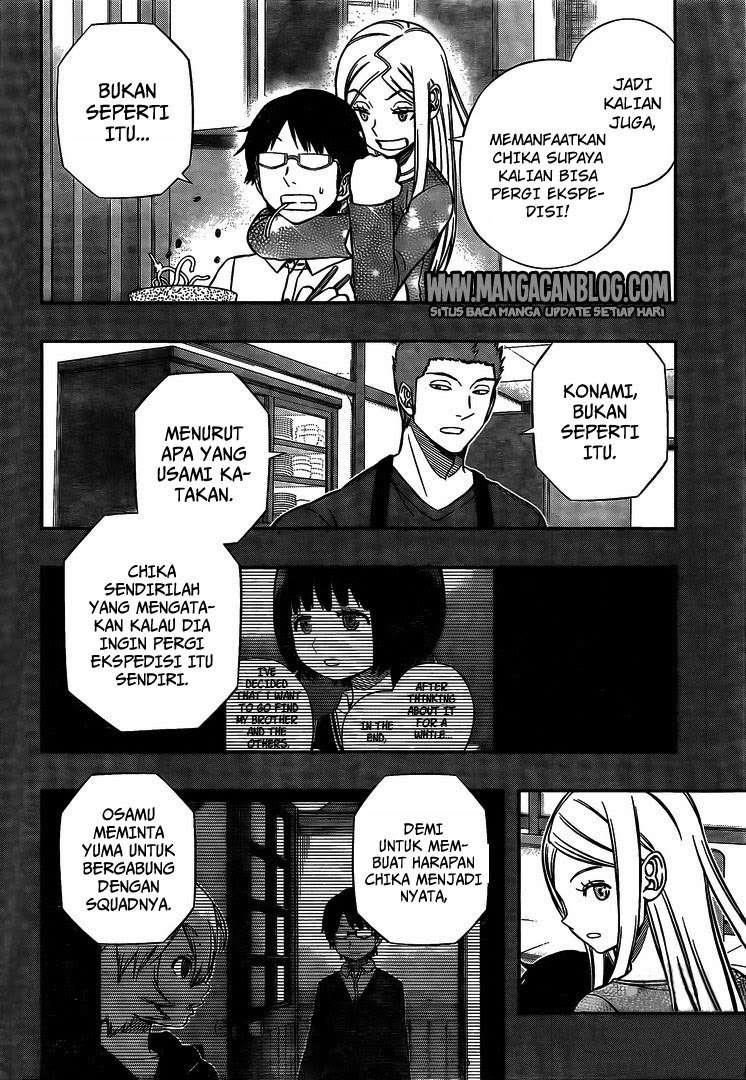 Manga World Trigger Chapter 150 gambar 2