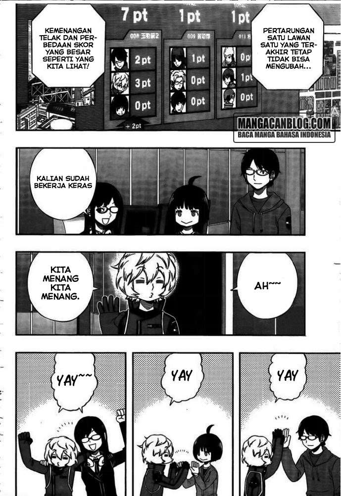 Manga World Trigger Chapter 146 gambar 2