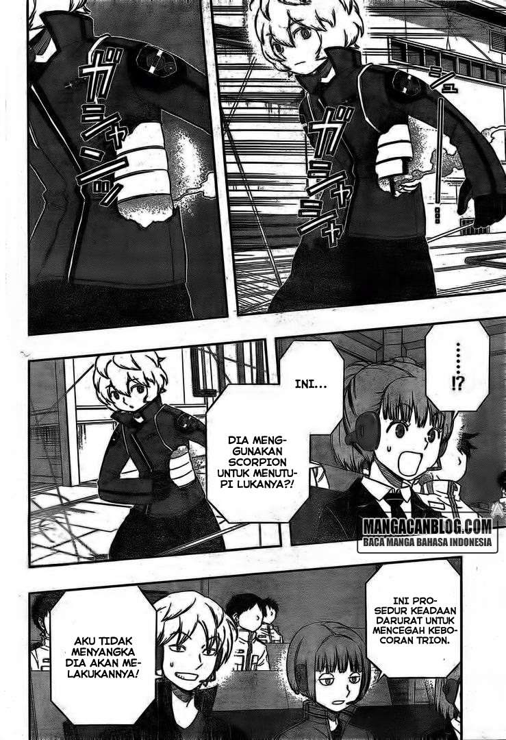 Manga World Trigger Chapter 143 gambar 2