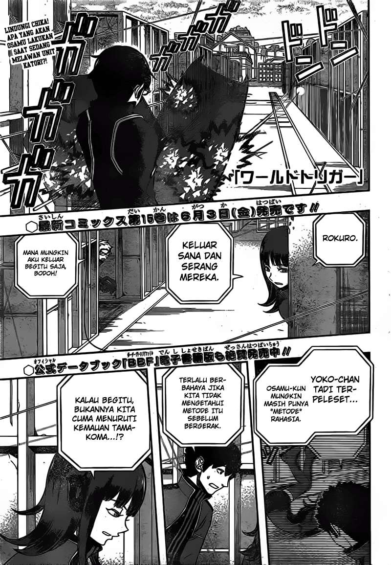 Manga World Trigger Chapter 142 gambar 2