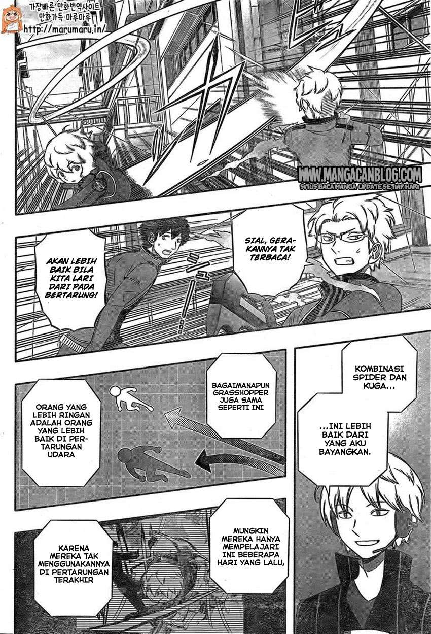 Manga World Trigger Chapter 139 gambar 2