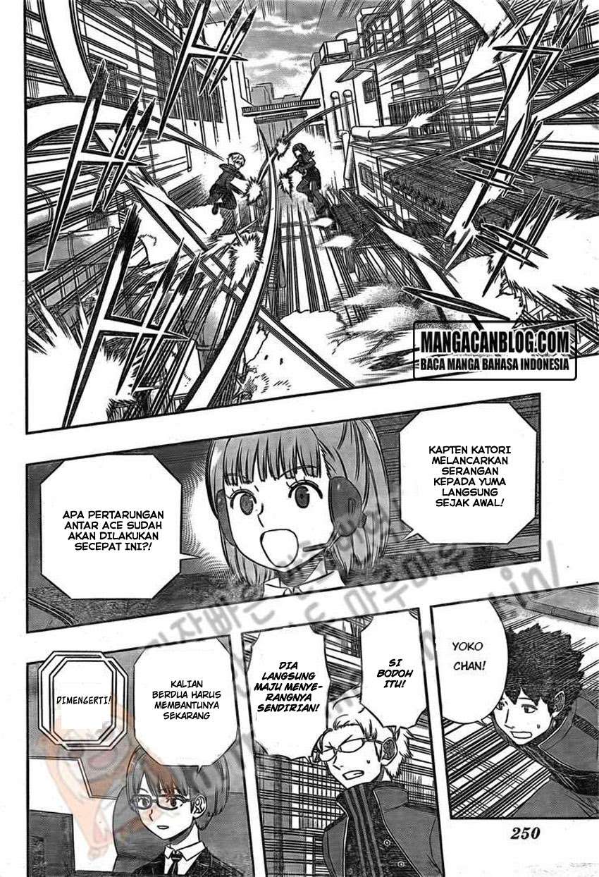 Manga World Trigger Chapter 138 gambar 2