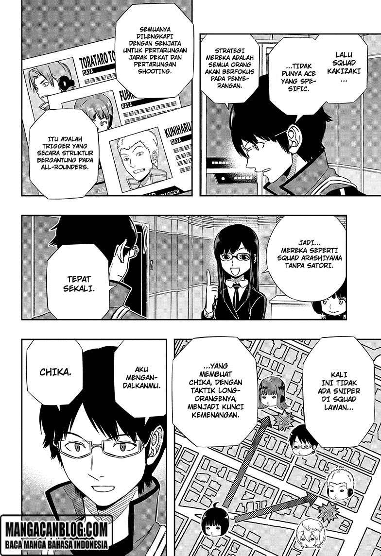 Manga World Trigger Chapter 137 gambar 2