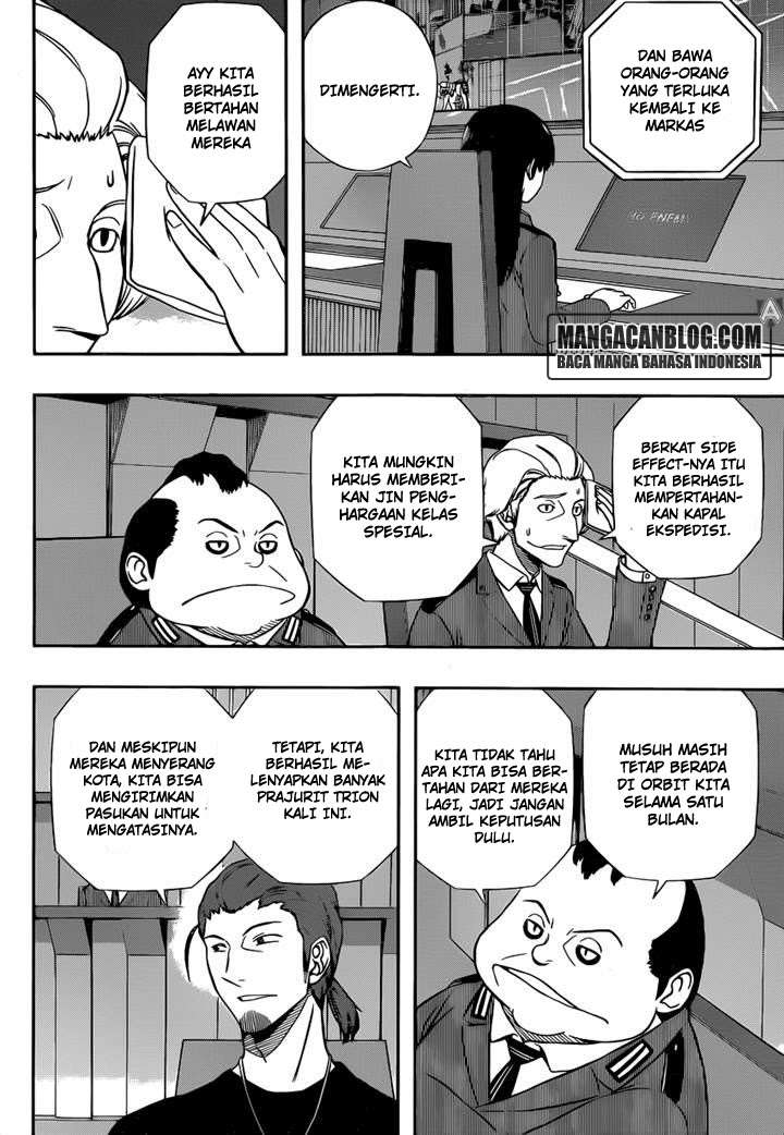 Manga World Trigger Chapter 136 gambar 2