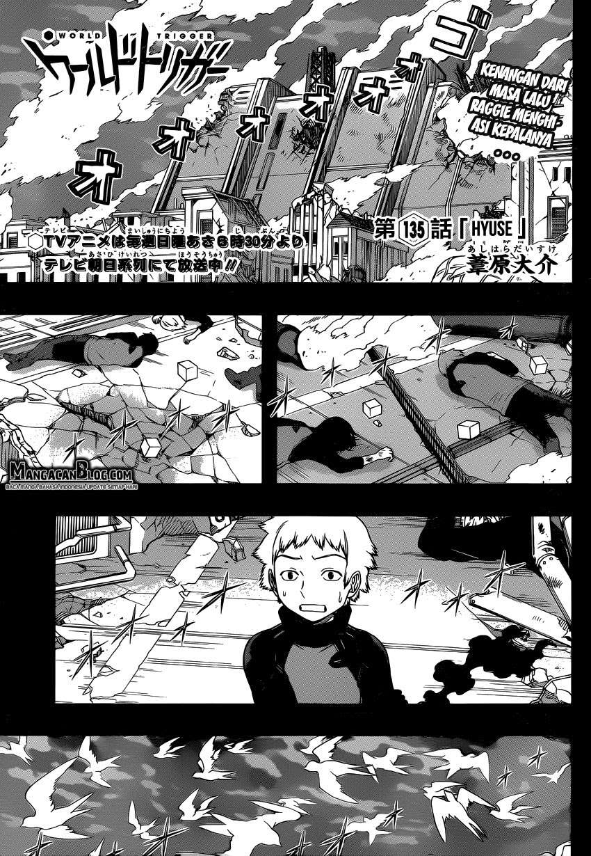 Manga World Trigger Chapter 135 gambar 2