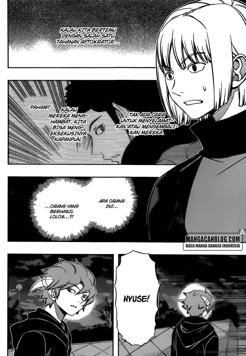 Manga World Trigger Chapter 134 gambar 2