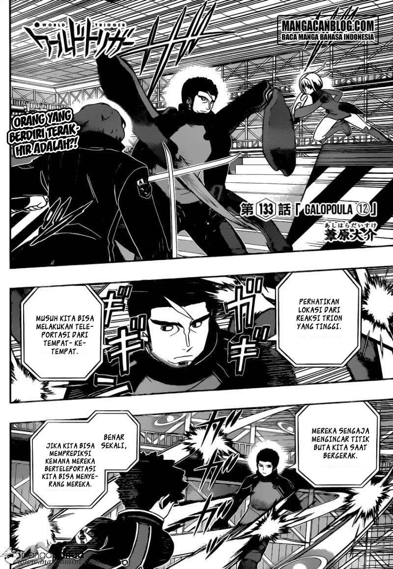 Manga World Trigger Chapter 133 gambar 2
