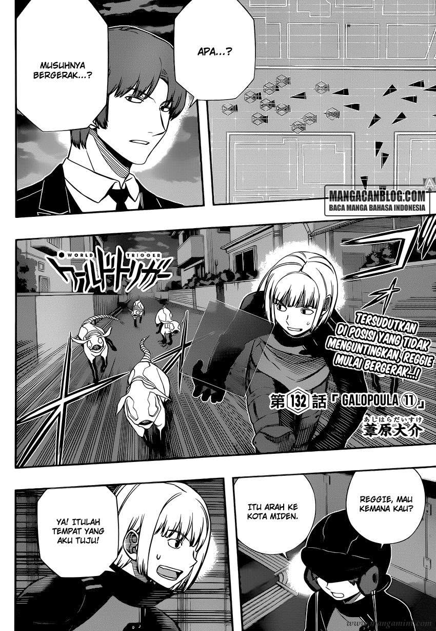 Manga World Trigger Chapter 132 gambar 2