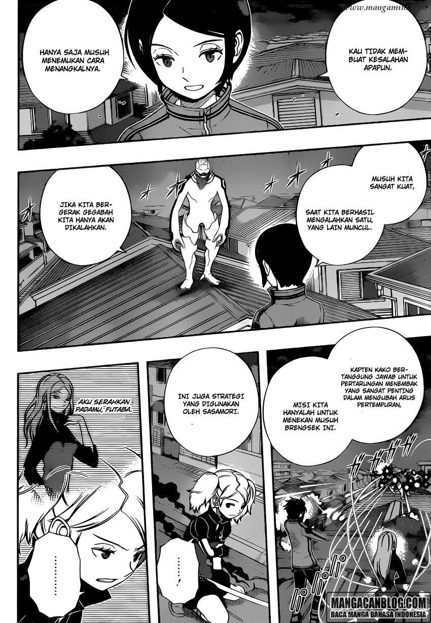 Manga World Trigger Chapter 130 gambar 2