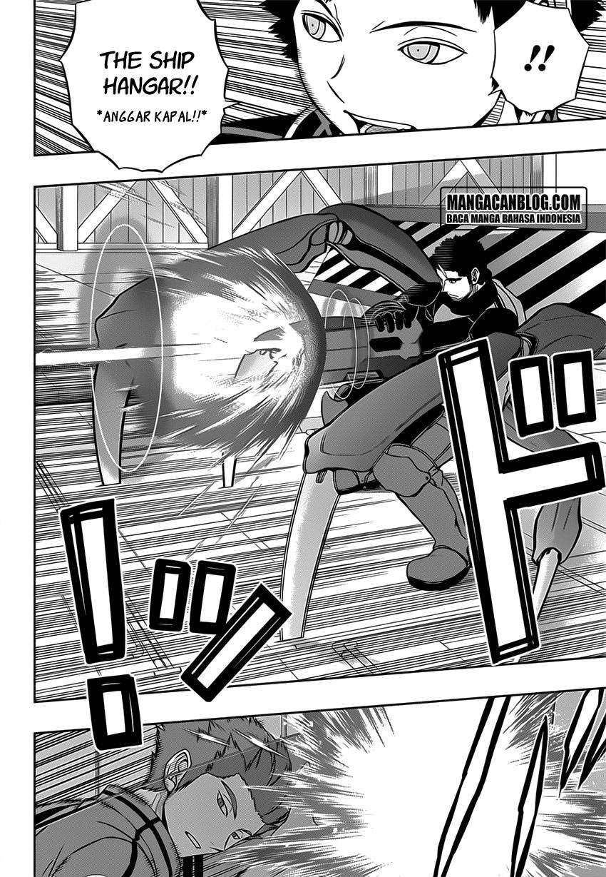 Manga World Trigger Chapter 128 gambar 2