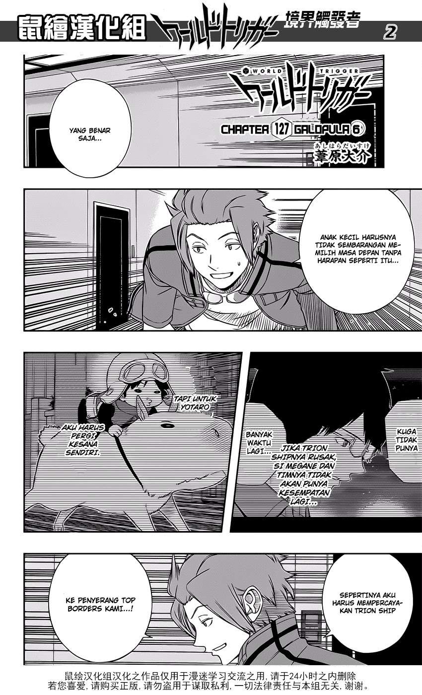 Manga World Trigger Chapter 127 gambar 2