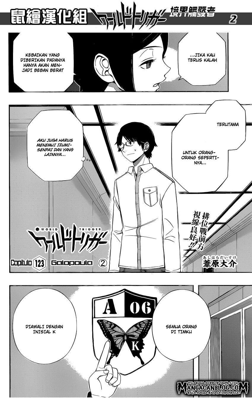 Manga World Trigger Chapter 123 gambar 2