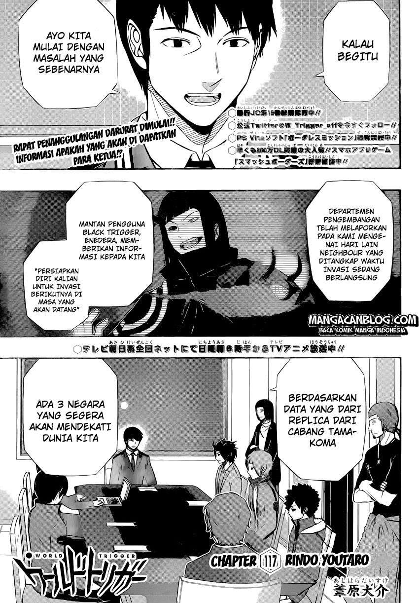 Manga World Trigger Chapter 117 gambar 2