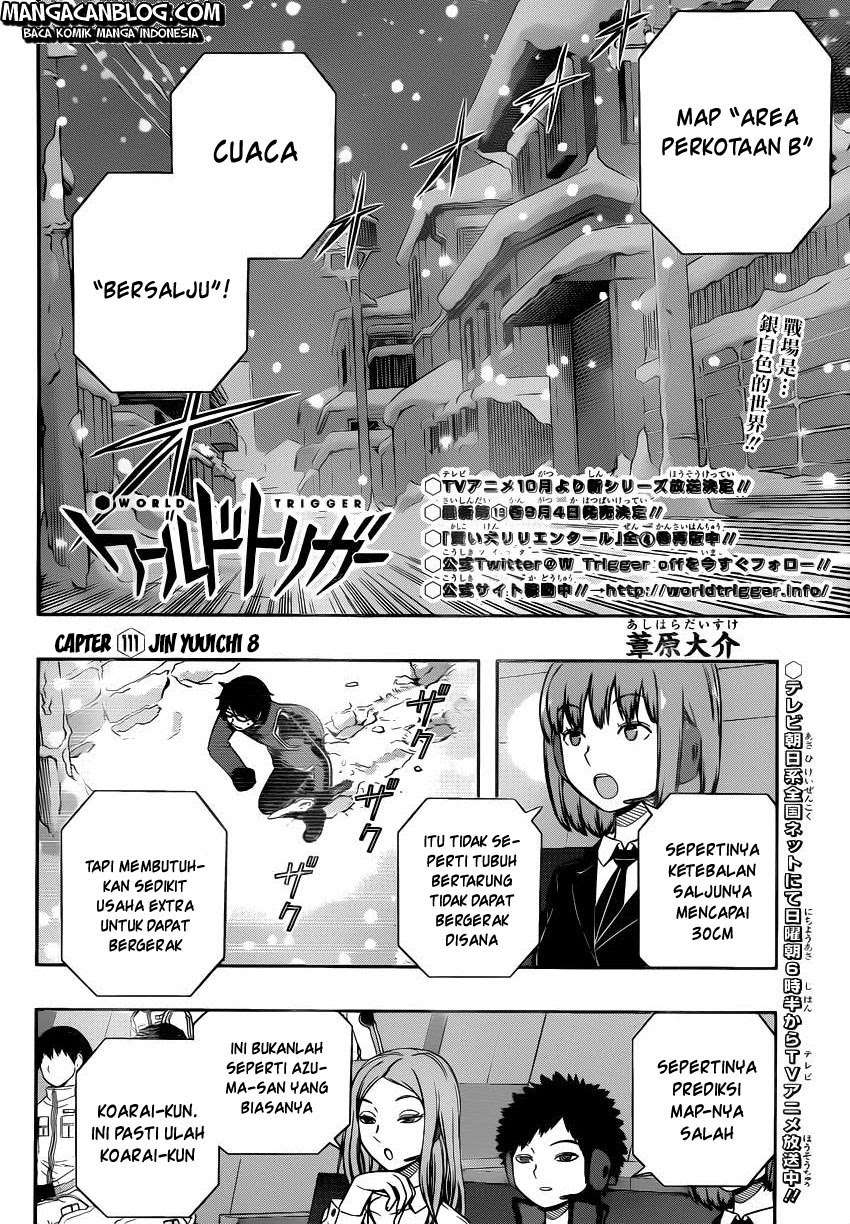 Manga World Trigger Chapter 111 gambar 2