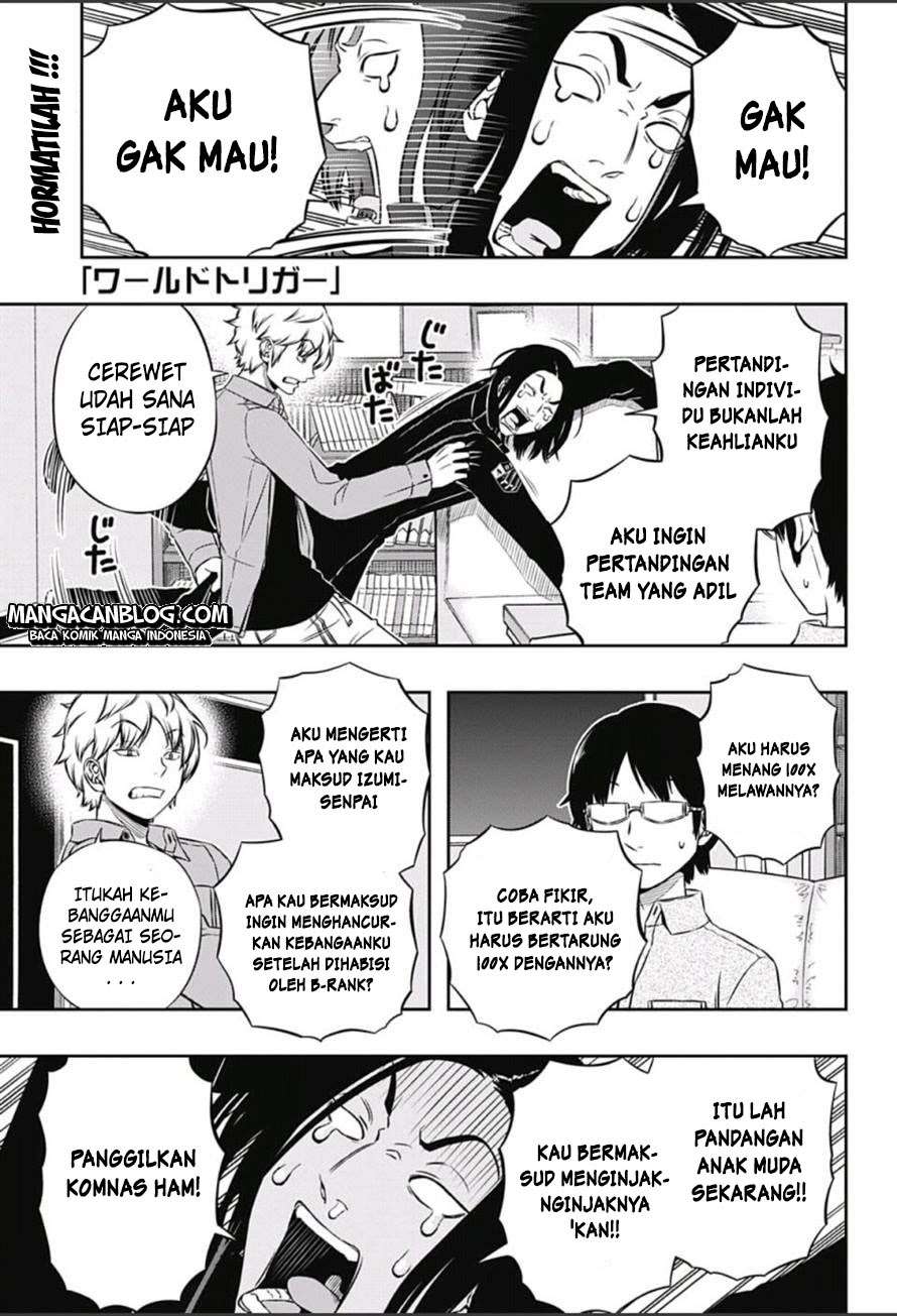 Manga World Trigger Chapter 110 gambar 2