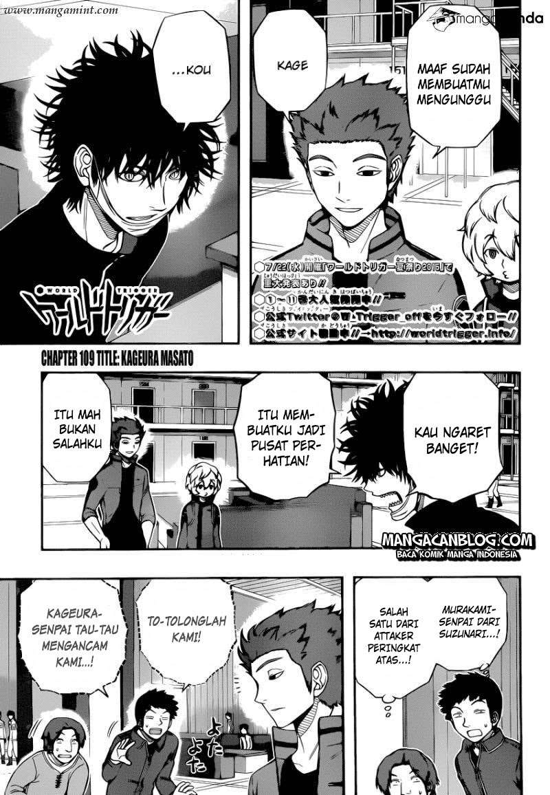 Manga World Trigger Chapter 109 gambar 2