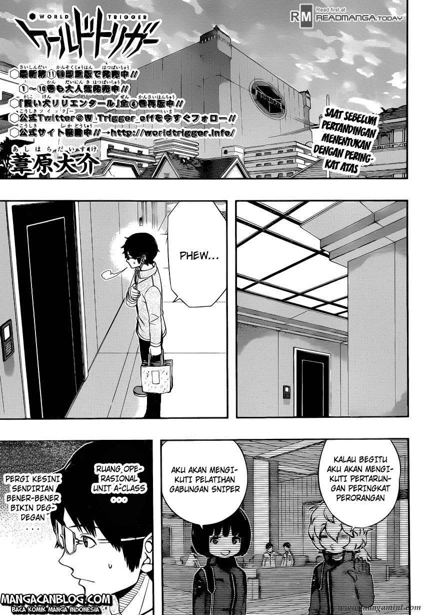Manga World Trigger Chapter 107 gambar 2