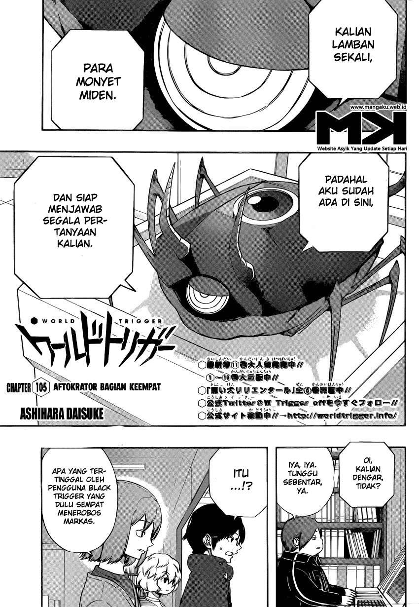 Manga World Trigger Chapter 105 gambar 2