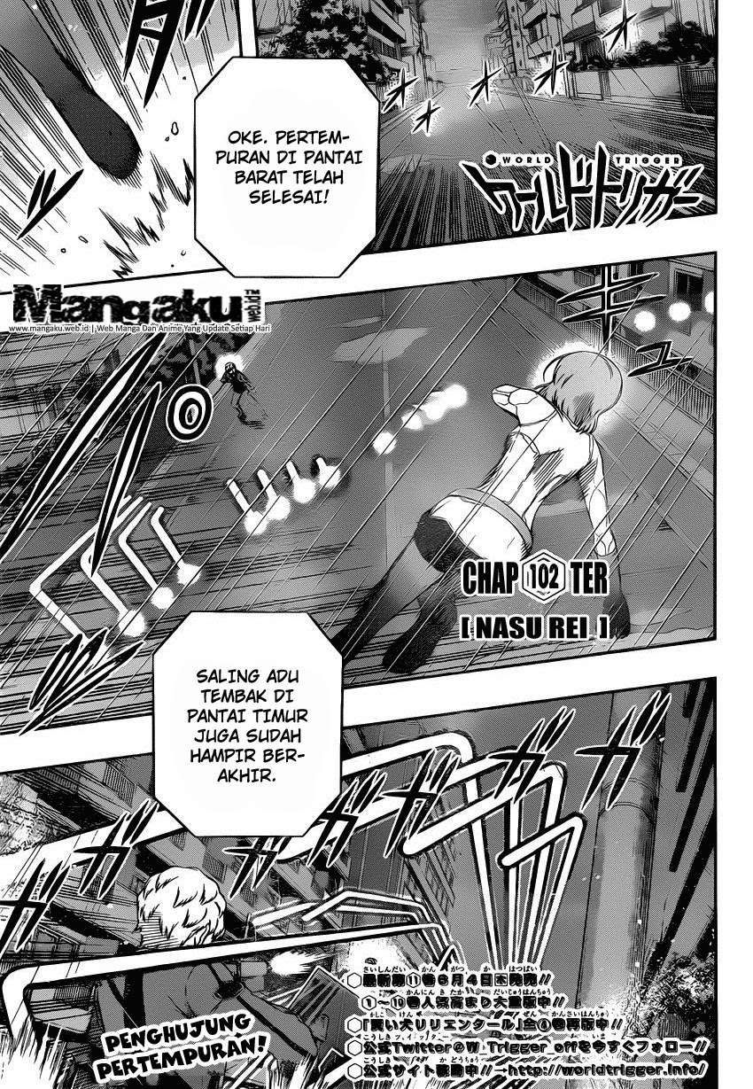 Manga World Trigger Chapter 102 gambar 2