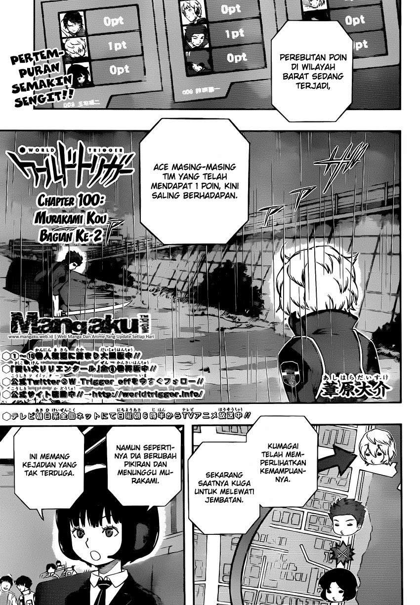 Manga World Trigger Chapter 100 gambar 2