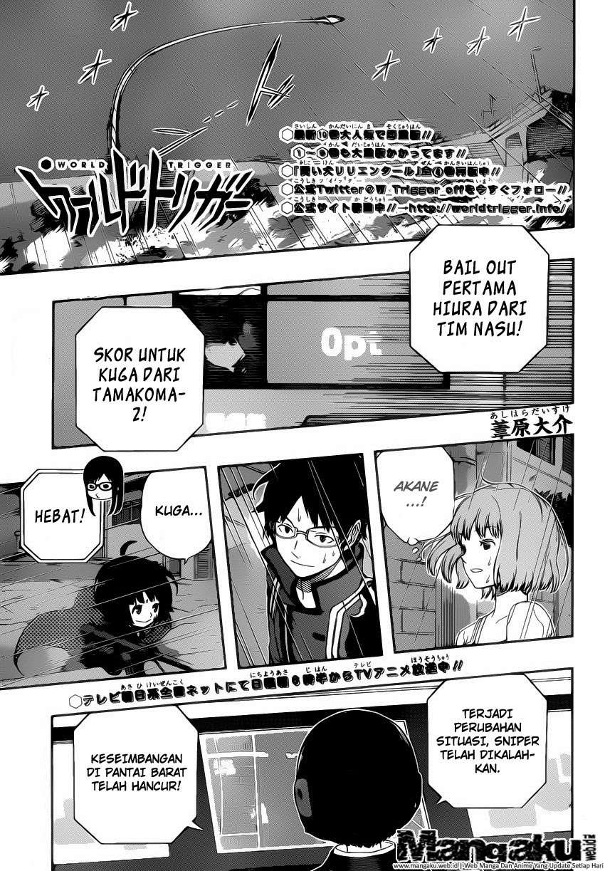 Manga World Trigger Chapter 99 gambar 2