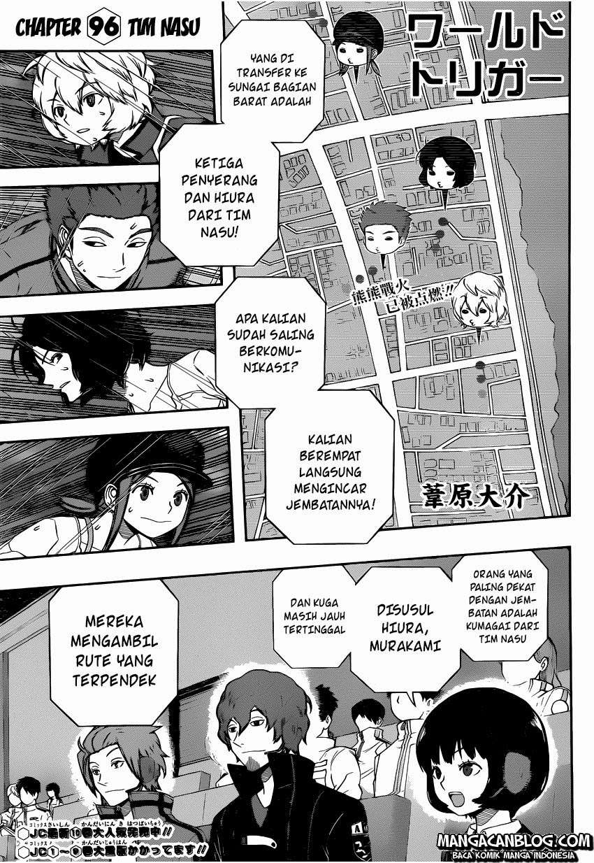 Manga World Trigger Chapter 96 gambar 2
