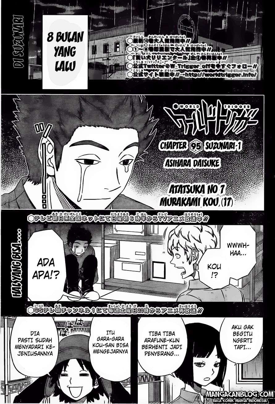Manga World Trigger Chapter 95 gambar 2