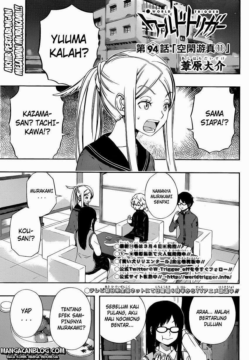 Manga World Trigger Chapter 94 gambar 2